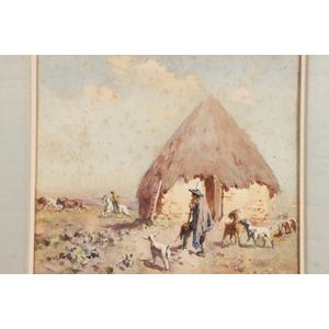 Lionel Arthur Lindsay (1874-1961), untitled (Spanish…