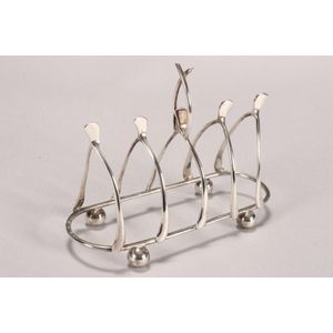 Antique Silver Plated Toast Rack, Six Slice Toast Rack, James Dixon & Sons  Silver Toast Rack, Napkin Holder, Breakfast Rack, Letter Holder 