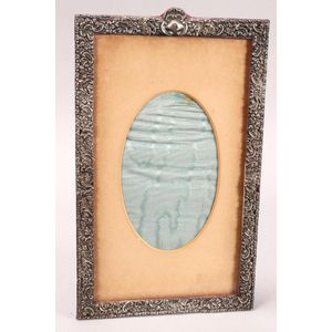 Late Victorian sterling silver photo frame, hallmarked…