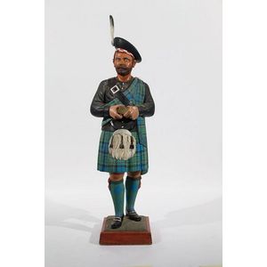 Victorian painted wooden Tobacconists advertising figure in the…