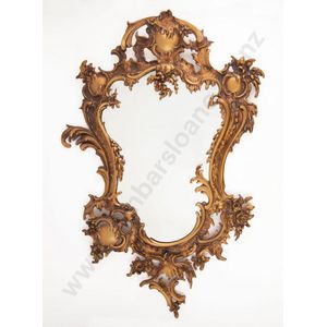 Indian Mirror Made From An Old Teak Window - 19thC (66 x 83cm)