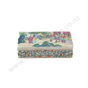 Chinese Export Pen Box - Mid 19thC Chinese Export Pen Box - Mid 19thC