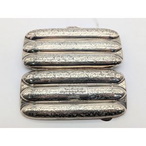 Buy Sterling Silver Cigar Case  Buy rare Silver Cigar objects at ACM – A  COLLECTED MAN