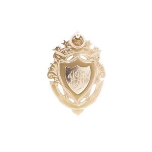 Antique Australian 15ct Rose gold fob medal marked 15ct. Approx…