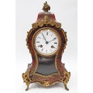 19th Century French Mantle Clock - Mantel Clocks - Hemswell Antique Centres