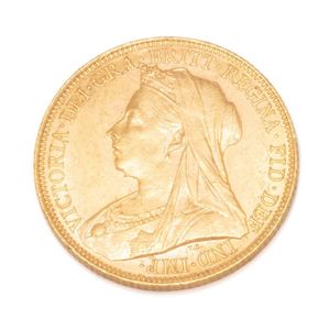 1901 sovereign, Melbourne mint, fine condition, wt. 7.97g.
