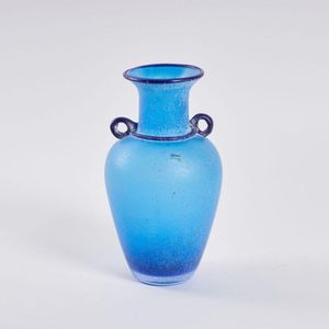 Frosted Murano Glass Vase - 34cm Height - Venetian / Murano - Glass