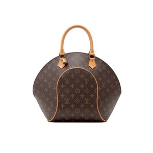 2005 Louis Vuitton Brown Monogram Coated Canvas and Vachetta Leather Alma PM