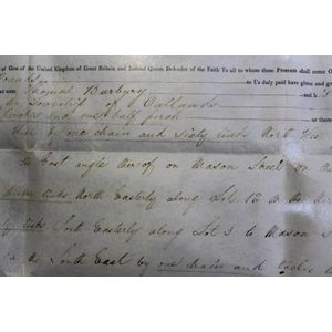 Colonial Tasmanian Land Grant on vellum dated 1860 & signed by…