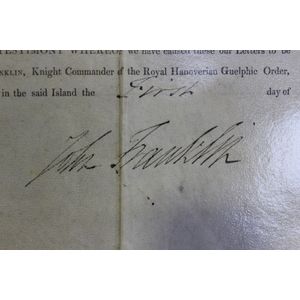 Colonial Tasmanian Land Grant on vellum dated 1838 & signed by…