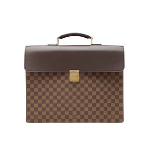 LOUIS VUITTON Tan Nomade Briefcase Shoulder Bag Crossbody Bag Leather  Business