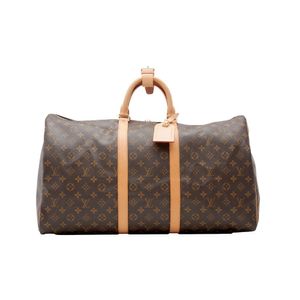 Louis Vuitton, Bags, Louis Vuitton Leather Bandana Print Limited Edition  Keepall 5b Duffle Bag