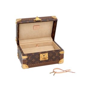Louis Vuitton, Coffret Tresor 24, styled in monogram coated&hellip;