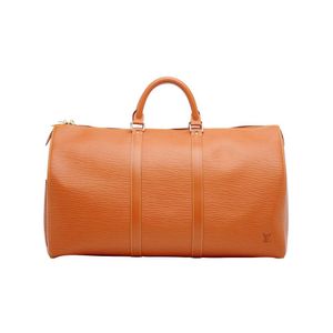 New- Sold Out- FW 2021- Splendid Louis Vuitton Keepall travel bag 50 Virgil  Abloh White Blue Leather Cloth ref.390203 - Joli Closet
