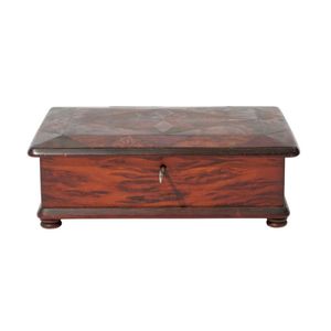 A New Zealand specimen wood box by William Norrie, late 19th…
