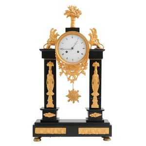 Pendulum Table Clock, France, Early 19th Century for sale at Pamono