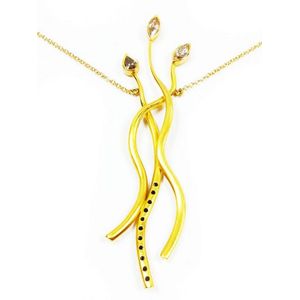 5.5mm 14K Yellow Gold Diamond Cut Hollow Rope Chain Necklace - The Black  Bow Jewelry Company