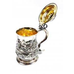 Antique Tankard / St Louis Silver Co. Tankard / Antique Pat 