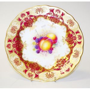 Royal Worcester (England) plates - price guide and values