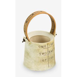 Chris Weaver, made to measure bucket stoneware white glazed&hellip;