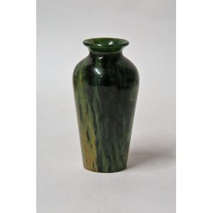 Marsden Flower Pounamu Vase by Glen Surgenor - New Zealand Maori - Tribal