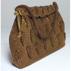 Vintage Brown Beaded Evening Bag – Eclectic Inventory