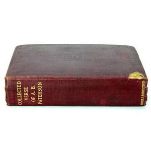A.B. 'Banjo' Paterson signed book 'The Collected Verse of A.B.…