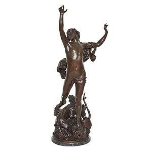 Charles Raoul Verlet (French, 1857-1923) patinated bronze…