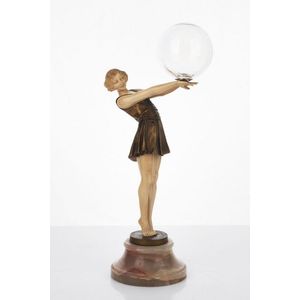 Armand Godard (French) Art Deco bubble dance, c. 1925 the…