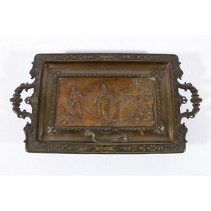 Bronze French Tray - Bronze and ormolu - Metalware