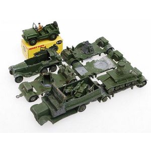 Vintage British Dinky Toys military vehicles and equipment - price ...