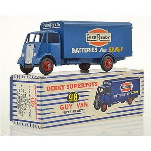 vintage British Dinky Toys models of Motors trucks and vans - price guide values