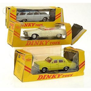 Three Dinky models, including 172 Fiat 2300 station wagon; 115…