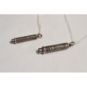 Two sterling silver pencils, Samson Mordan, circa 1880.