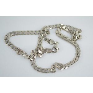 •LINKED• fluorite talon + silver necklace (ADJ to 19