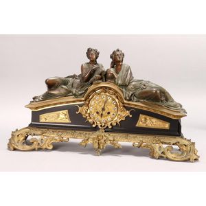 Antique Figural Clock - Price Guide And Values