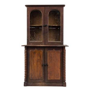 Apprentice bookcase, Australian cedar and pine, circa 1875 full…