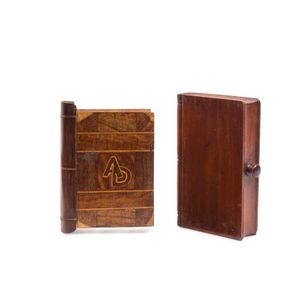 Two Australian book boxes, cedar, blackwood, huon pine, myrtle…
