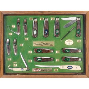 A Camillus 'American Wildlife' series point of sale advertising…