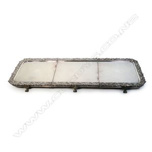 Antique Silver Plate Hot Water Plate Warmer / Warming Tray - Made in  England.