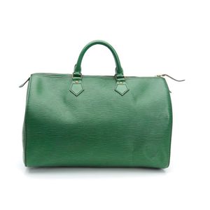 Pre-owned Louis Vuitton X Takashi Murakami 2008 Speedy 35 Handbag In Green