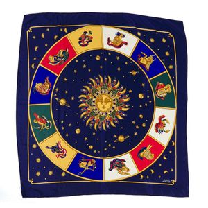 gianni versace zodiac scarf