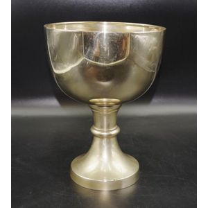 Vintage silver plate church chalice, could now be used as ice…