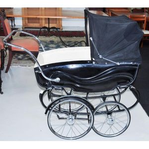 old style baby carriage
