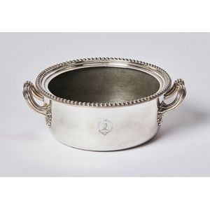 A George III Old Sheffield Plate twin handled bowl, mark of T &…