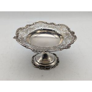 A Pair of Vintage Mappin and Webb Silver Plate Pierced Bon