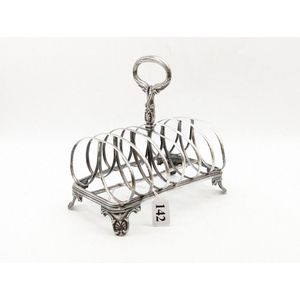 Sterling Silver Toast Rack Dated 1933 - Barker Brothers of England - Ruby  Lane