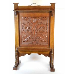 A West Australian Arts & Crafts style jarrah and Sheoak fire…