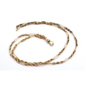 George V 9ct rose gold POW fob chain marked 9 375 touch marks,&hellip;