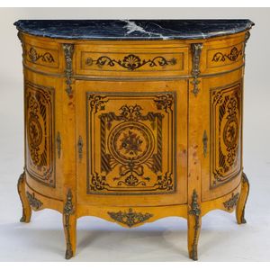 Antique Louis XV style side cabinet - price guide and values